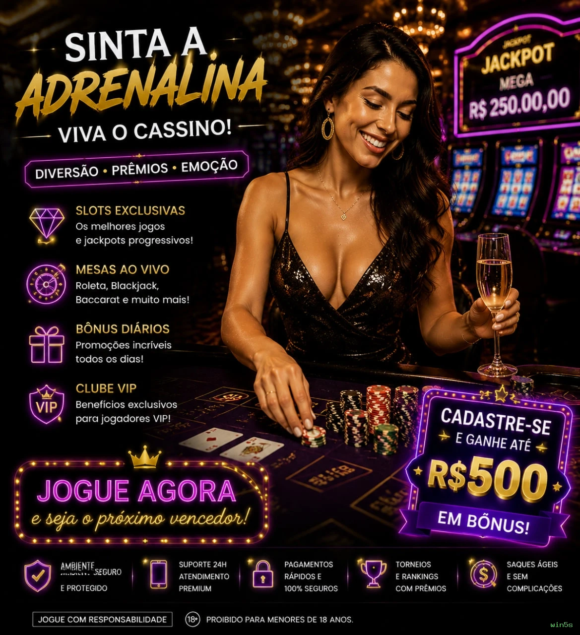Cassino win5s app mobile